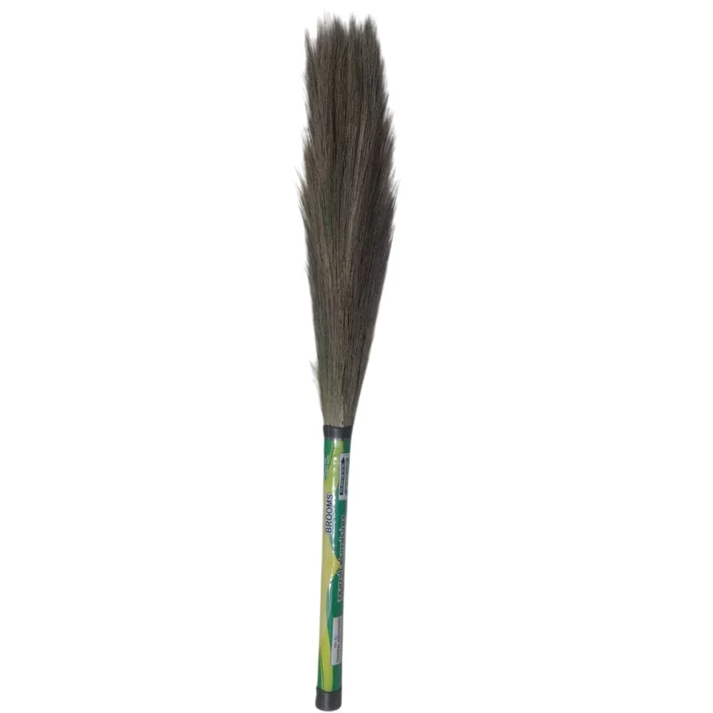 42inch Green Stainless Steel Phool Jhadu - Jai Maa Kali